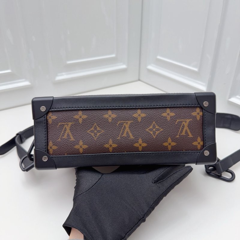 路易威登/Louis Vuitton soft trunk 中號軟盒子包-5