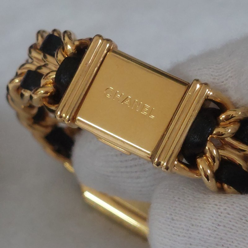 CHANEL H0001 L尺寸🎀現品實拍🎀香奈兒首映系列premiere 手錶~二手（整體約9成新）-37