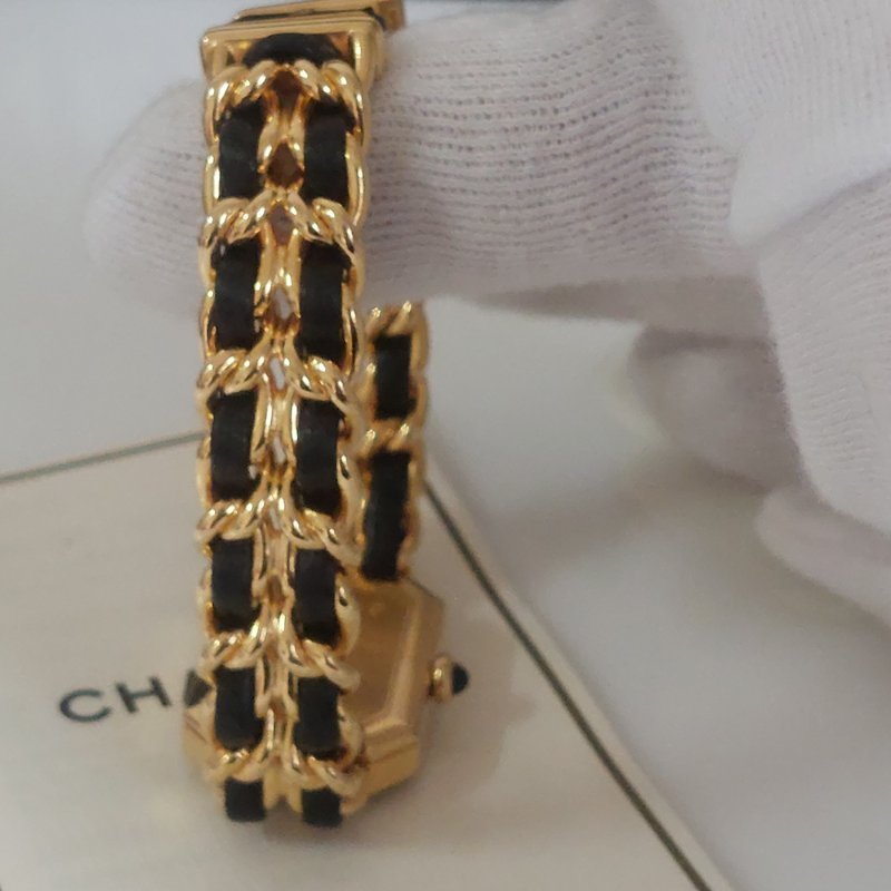 CHANEL H0001 L尺寸🎀現品實拍🎀香奈兒首映系列premiere 手錶~二手（整體約9成新）-47