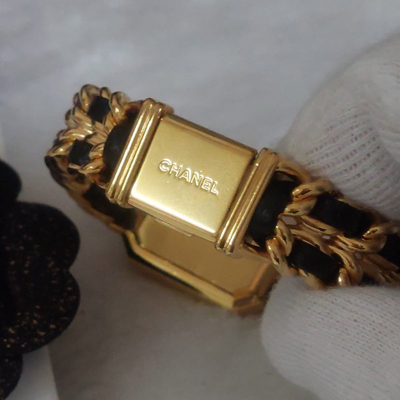 CHANEL H0001 L尺寸🎀現品實拍🎀香奈兒首映系列premiere 手錶~二手（整體約9成新）-48