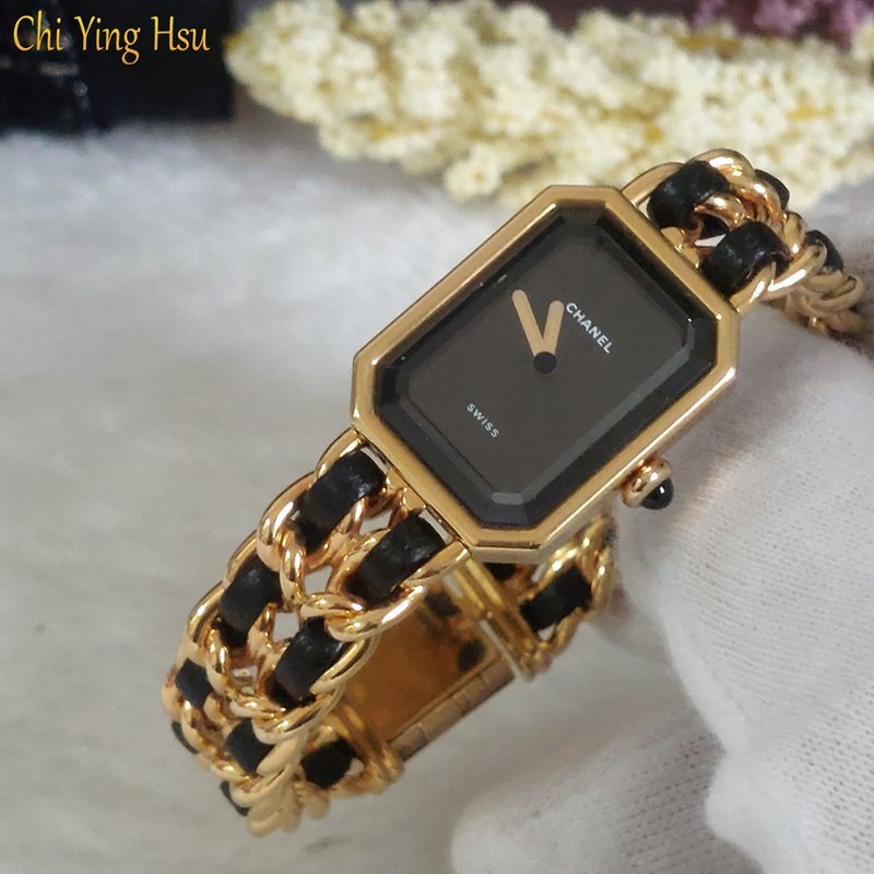 CHANEL H0001 L尺寸🎀現品實拍🎀香奈兒首映系列premiere 手錶~二手（整體約9成新）-60