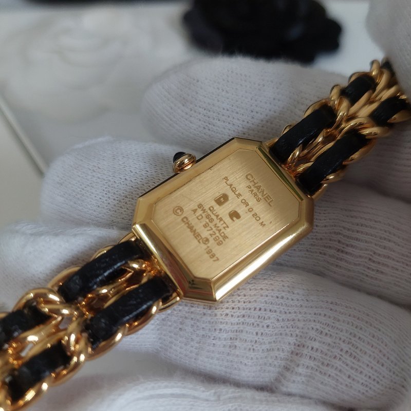 CHANEL H0001 L尺寸🎀現品實拍🎀香奈兒首映系列premiere 手錶~二手（整體約9成新）-64
