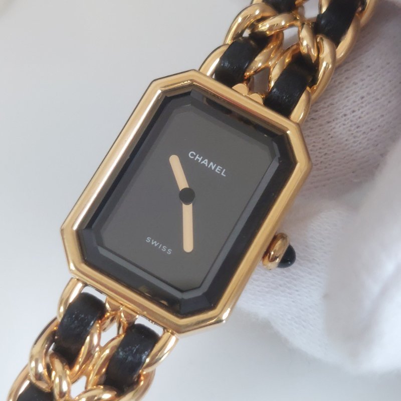 CHANEL H0001 L尺寸🎀現品實拍🎀香奈兒首映系列premiere 手錶~二手（整體約9成新）-66