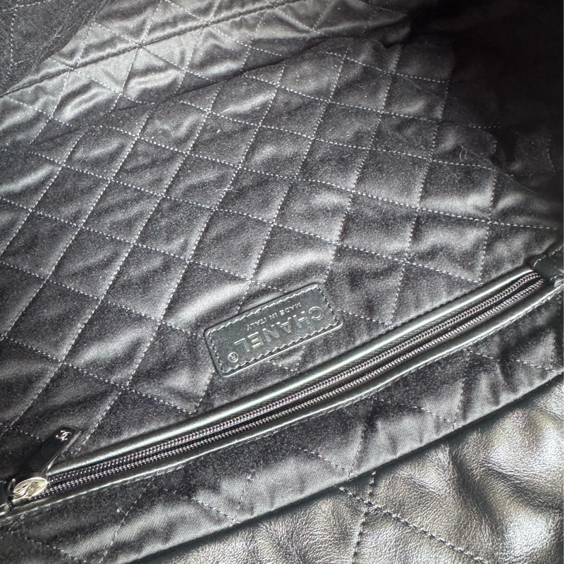 Chanel 黑色銀字22bag 中號❤️‍🔥❤️‍🔥超美-16