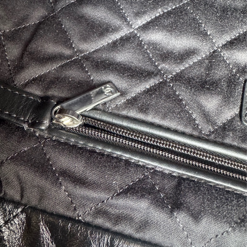 Chanel 黑色銀字22bag 中號❤️‍🔥❤️‍🔥超美-20
