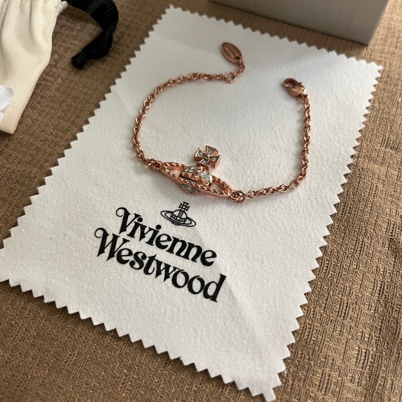 Vivienne Westwood  Mayfair Bas Relief 手鍊（玫瑰金）-0