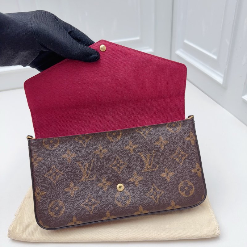 全新品 路易威登/Louis Vuitton 老花芯片款三合一-9