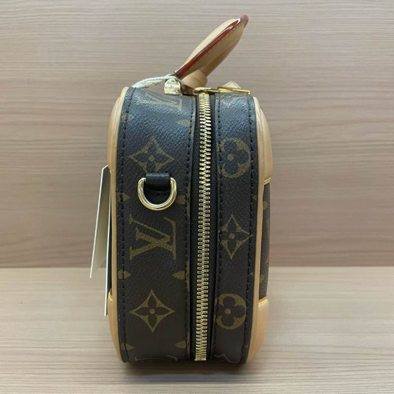 LV路易威登Luggage老花硬盒子包 芯片款 经典老花配色 硬箱设计 气质百搭 有肩带 可单肩可斜挎可手提 尺寸底長20*高16*寬寬8* 有塵袋 無盒子-2