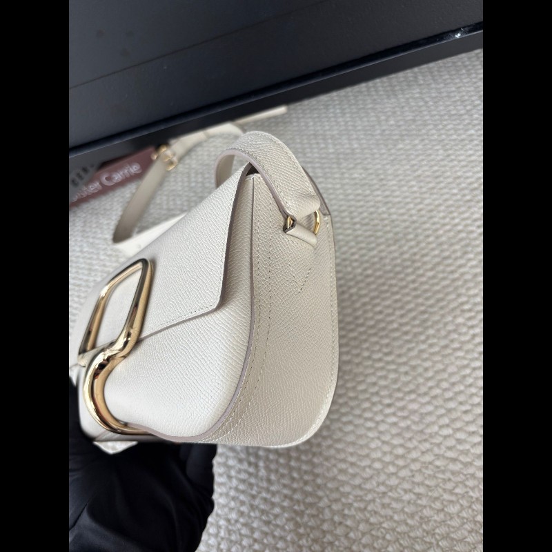 Hermes Della Elan
横版屁股包 奶昔白 
epsom皮-4