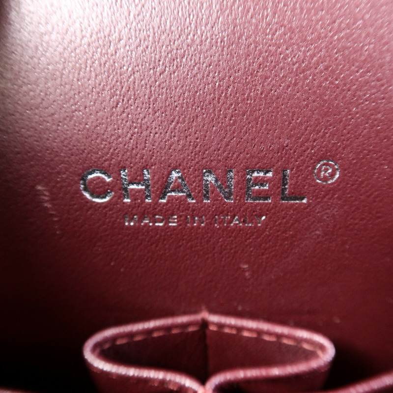 CHANEL 牛皮皮革Maxi Classic鏈帶手挽肩背兩用袋-5