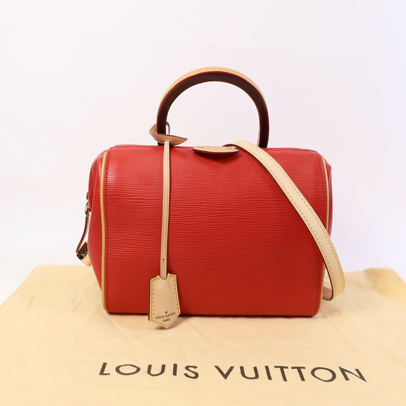 LOUIS VUITTON Epi Doc BB手挽肩背兩用袋-9