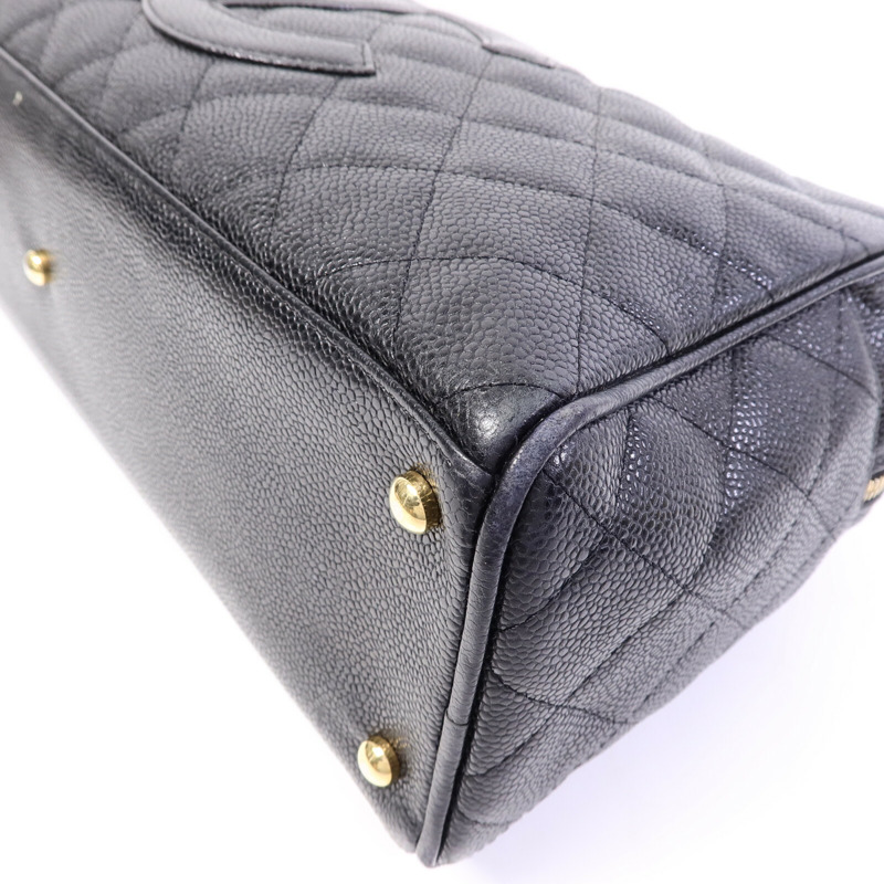 CHANEL 牛皮皮革Vintage HandBag手挽袋-9