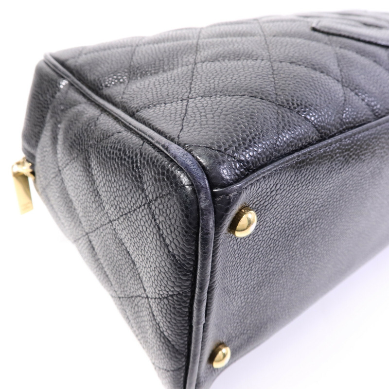 CHANEL 牛皮皮革Vintage HandBag手挽袋-10