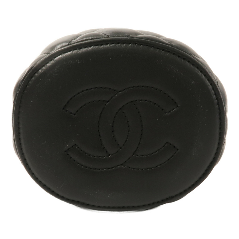 CHANEL 羊皮皮革Vanity Bag鏈帶肩背袋-3