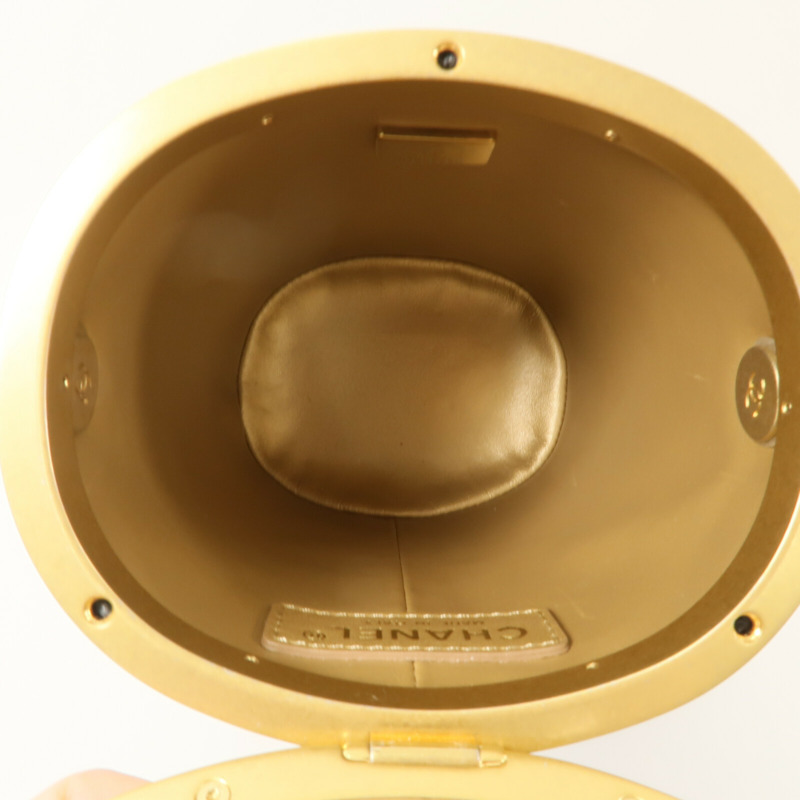 CHANEL 羊皮皮革Vanity Bag鏈帶肩背袋-4