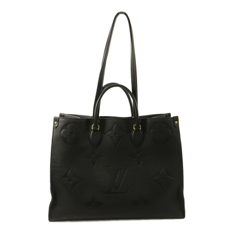 LOUIS VUITTON Monogram Empreinte On The Go GM手挽肩背兩用袋