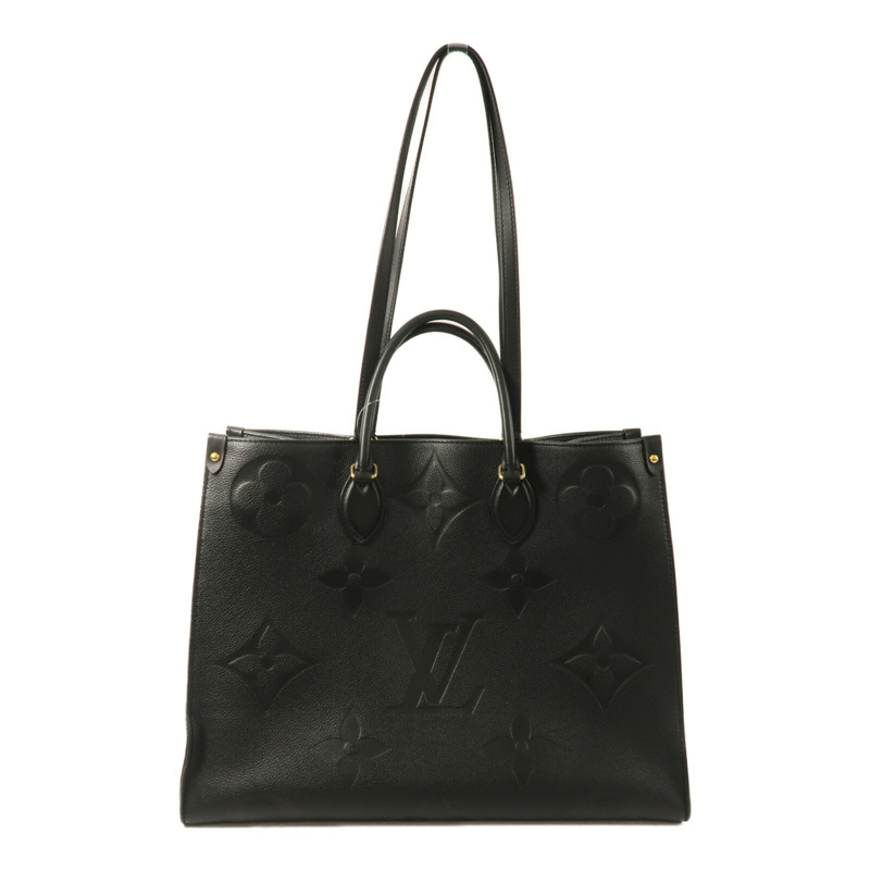 LOUIS VUITTON Monogram Empreinte On The Go GM手挽肩背兩用袋-1