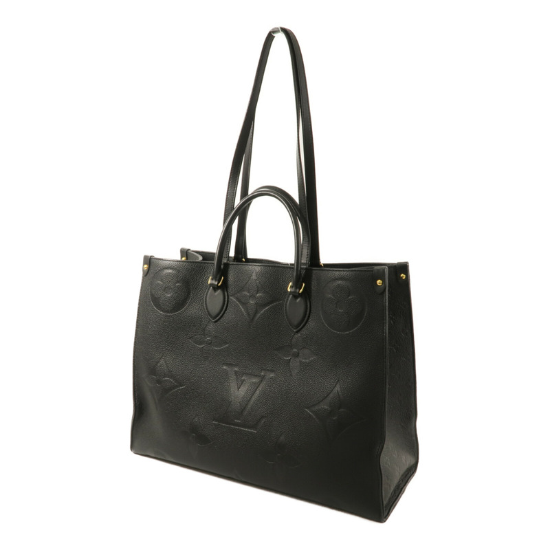 LOUIS VUITTON Monogram Empreinte On The Go GM手挽肩背兩用袋-2