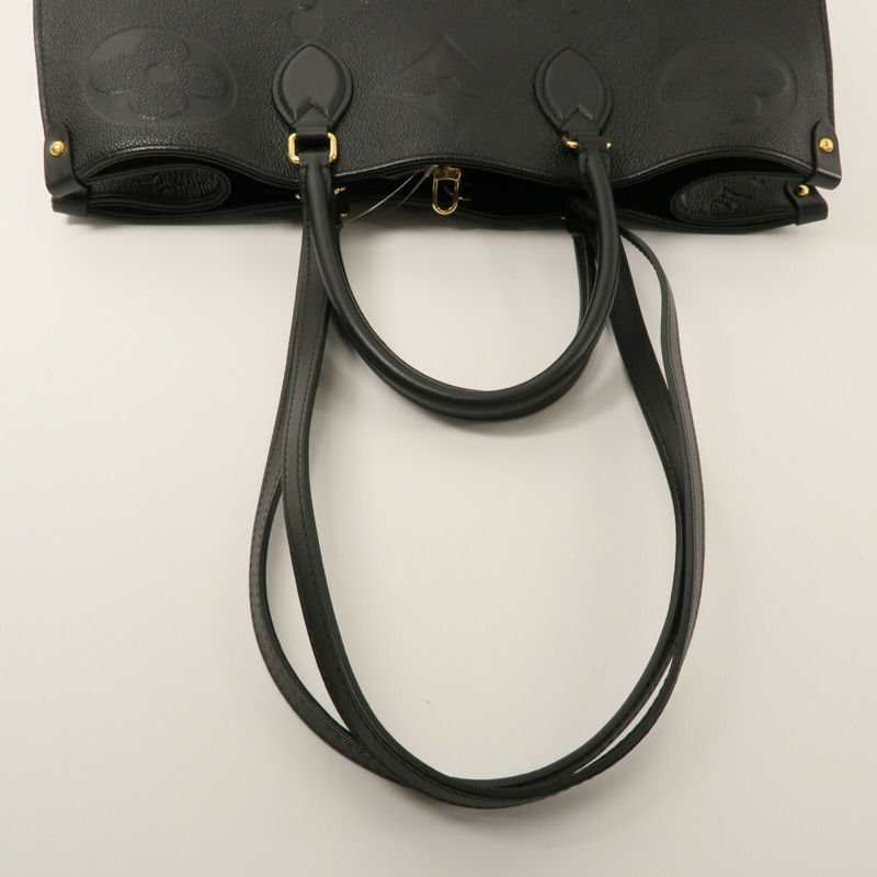 LOUIS VUITTON Monogram Empreinte On The Go GM手挽肩背兩用袋-9