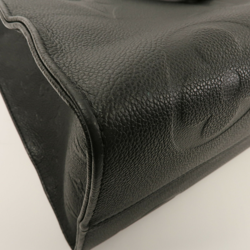LOUIS VUITTON Monogram Empreinte On The Go GM手挽肩背兩用袋-11