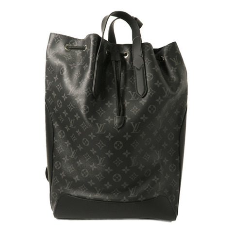 LOUIS VUITTON Monogram Eclipse Maxi Noe Sling背包