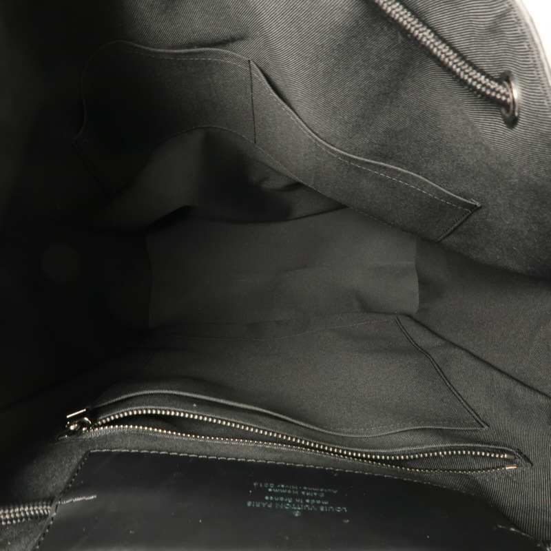 LOUIS VUITTON Monogram Eclipse Maxi Noe Sling背包-4