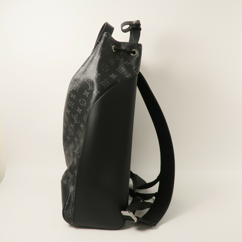 LOUIS VUITTON Monogram Eclipse Maxi Noe Sling背包-10