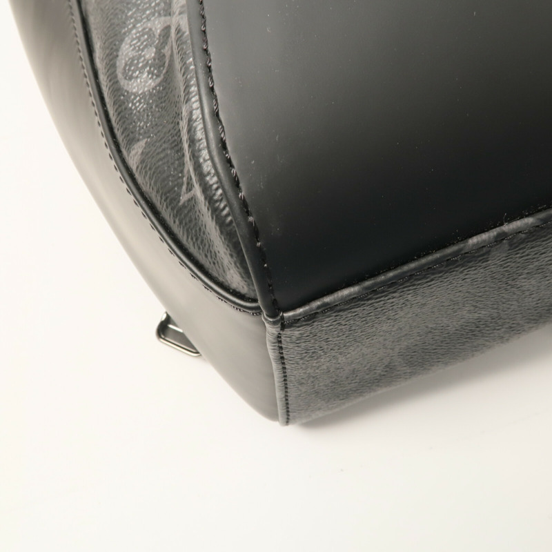 LOUIS VUITTON Monogram Eclipse Maxi Noe Sling背包-11