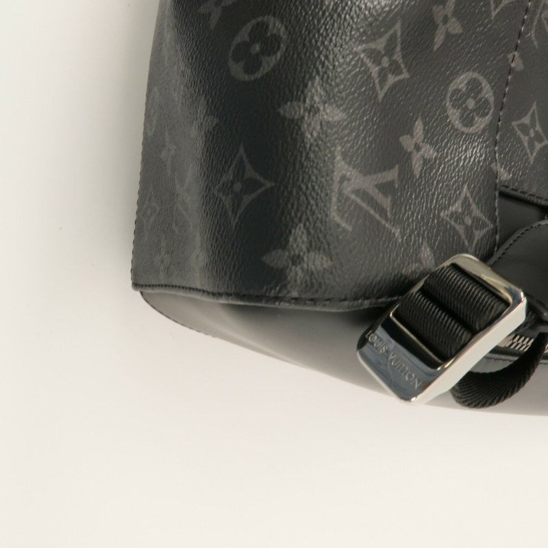 LOUIS VUITTON Monogram Eclipse Maxi Noe Sling背包-14