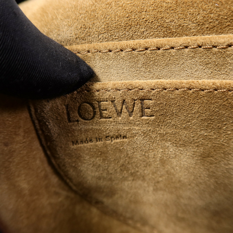 LOEWE 牛皮皮革Gate Mini肩背袋-5