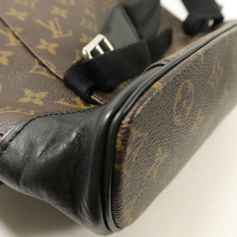 LOUIS VUITTON Monogram Macassar Christopher MM背包-10