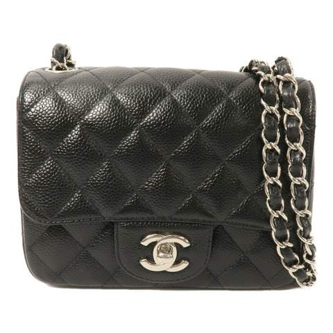 CHANEL 牛皮皮革Classic 17鏈帶肩背袋