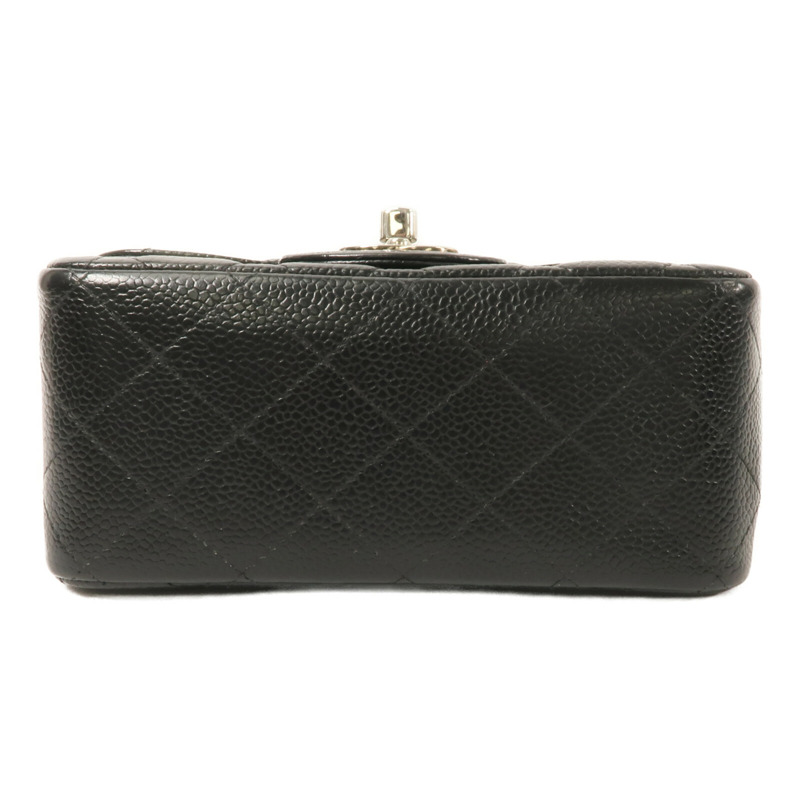 CHANEL 牛皮皮革Classic 17鏈帶肩背袋-3