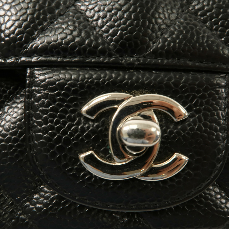 CHANEL 牛皮皮革Classic 17鏈帶肩背袋-5