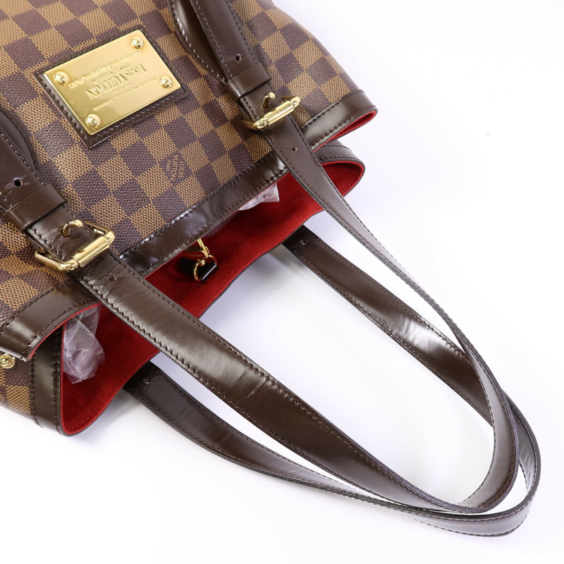 LOUIS VUITTON Damier Hampstead MM手挽袋-8