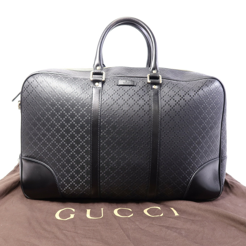 GUCCI 牛皮皮革Duffle Bag手挽袋-9