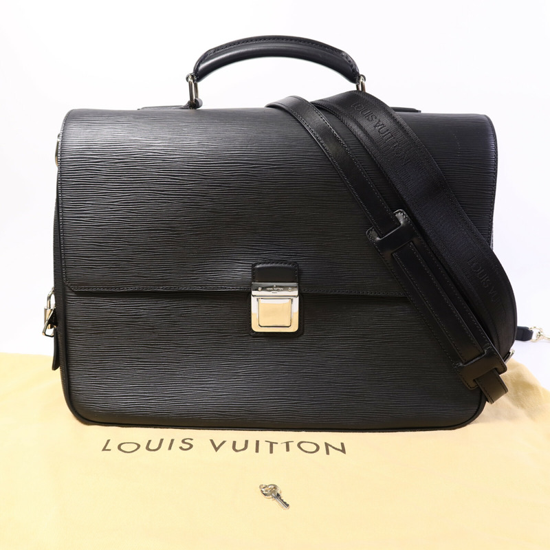 LOUIS VUITTON Epi Vassili GM手挽袋-10