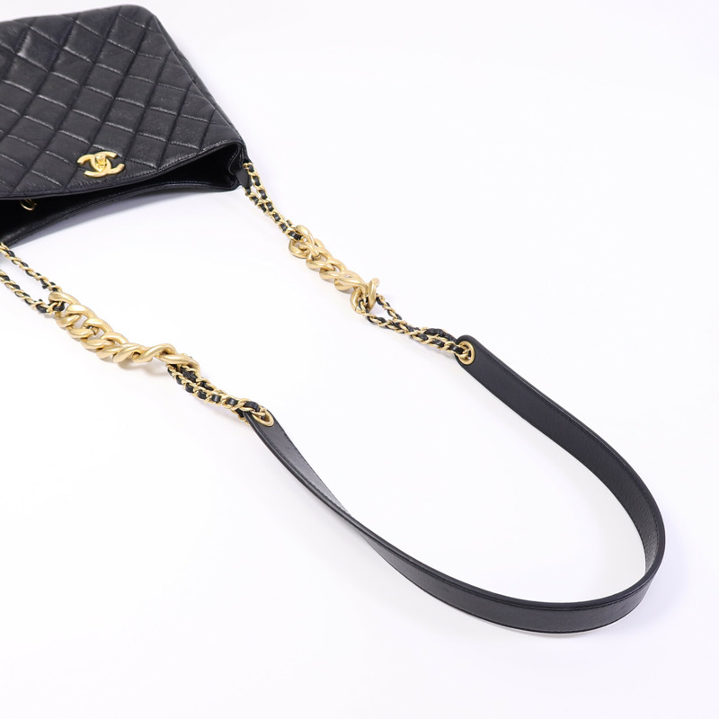 CHANEL 牛皮皮革Shoulder Bag鏈帶肩背袋-8