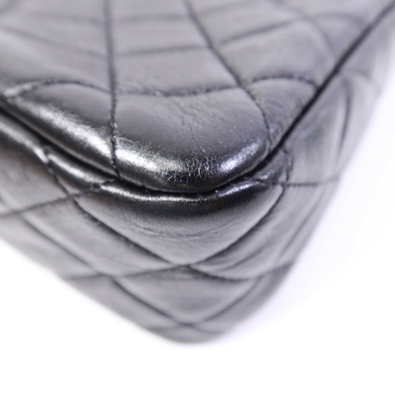 CHANEL 牛皮皮革Shoulder Bag鏈帶肩背袋-10