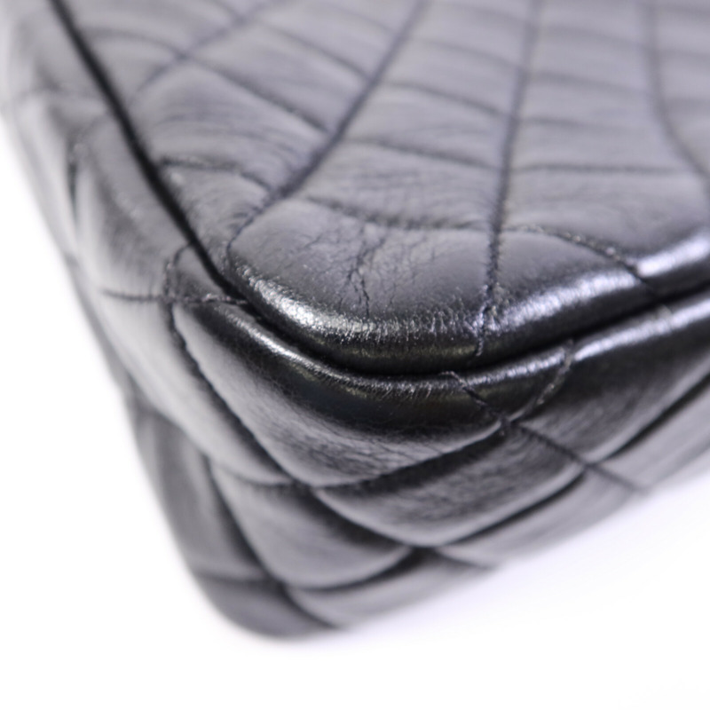 CHANEL 牛皮皮革Shoulder Bag鏈帶肩背袋-11