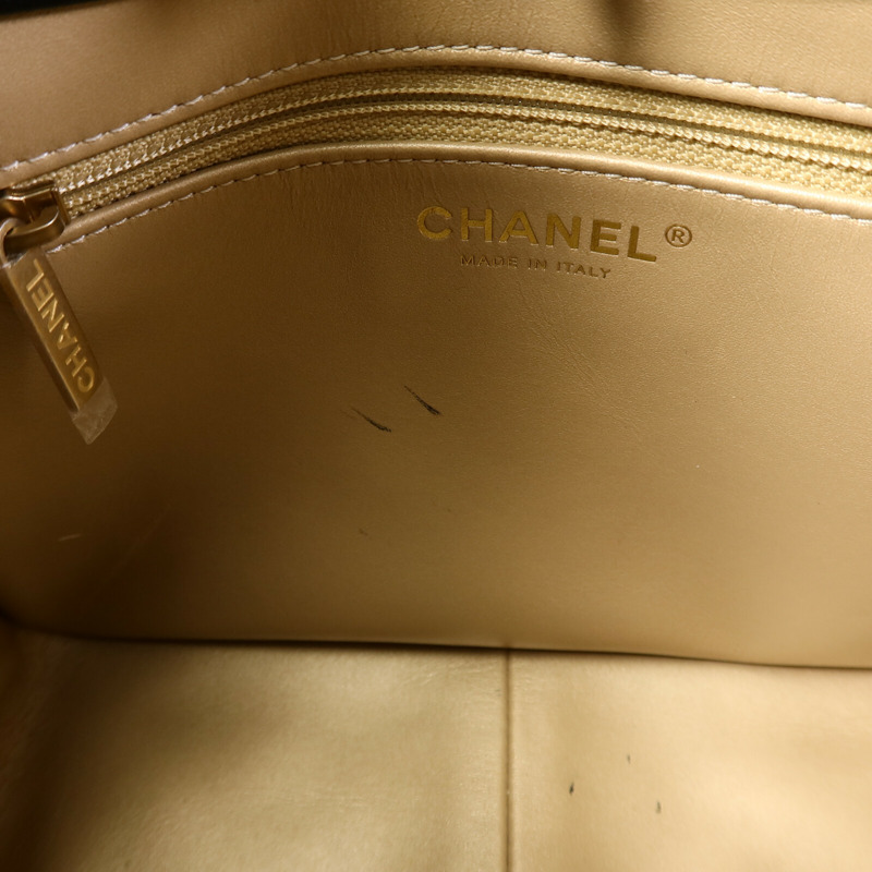 CHANEL 牛皮皮革Shoulder Bag鏈帶肩背袋-15