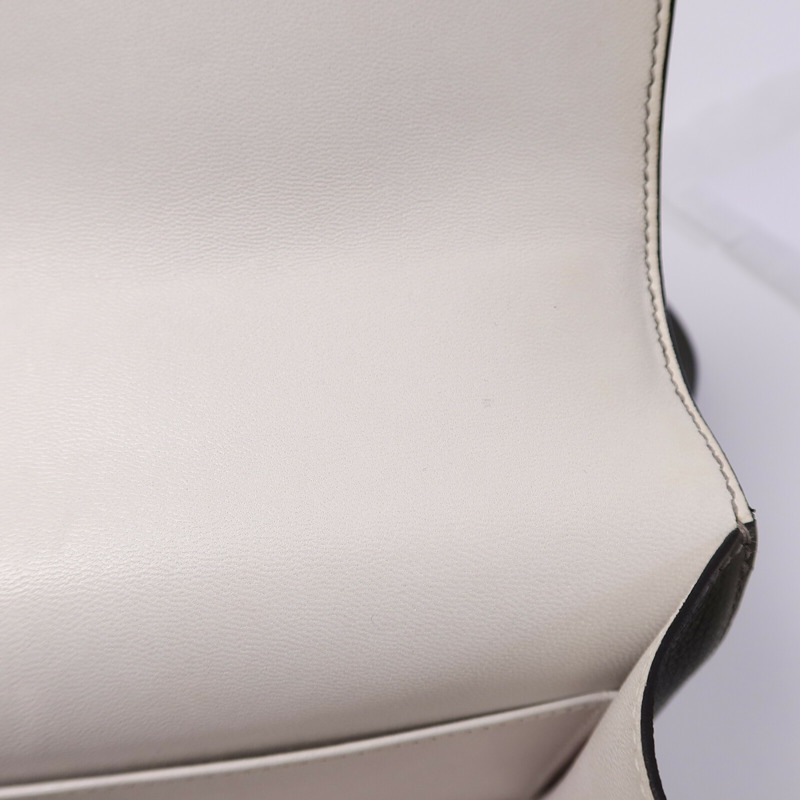 HERMES Evercolor皮革Constance Mini肩背袋GrisMeyer/Gris Perle-16