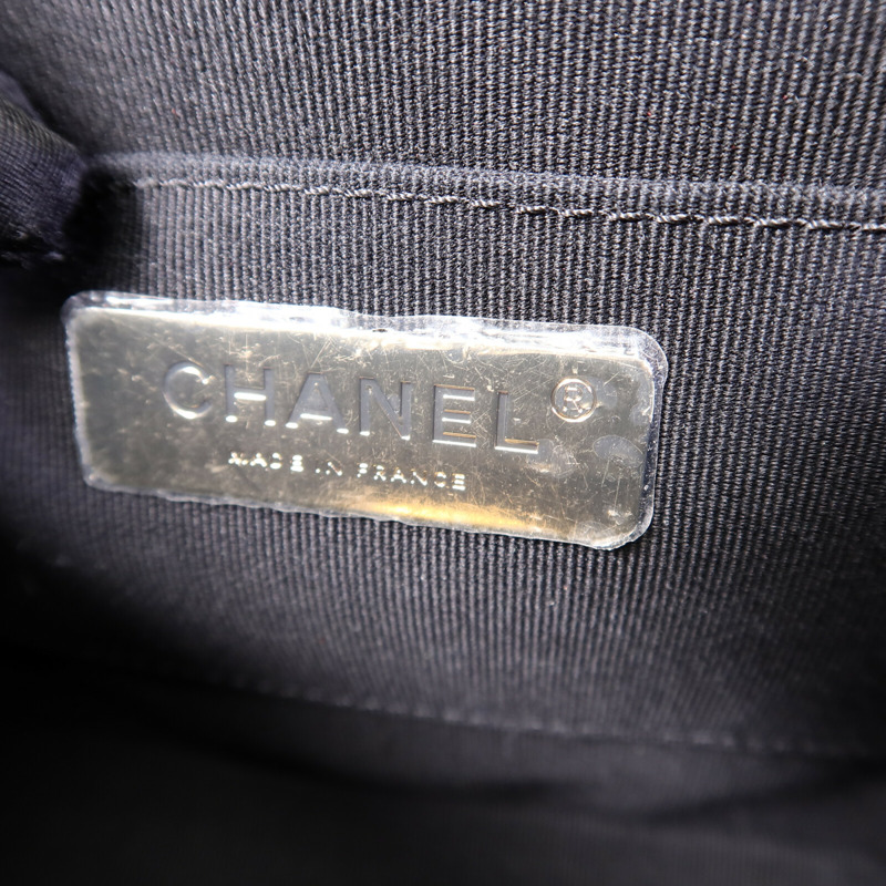 CHANEL 羊皮皮革Chain Shoulder鏈帶肩背袋-5