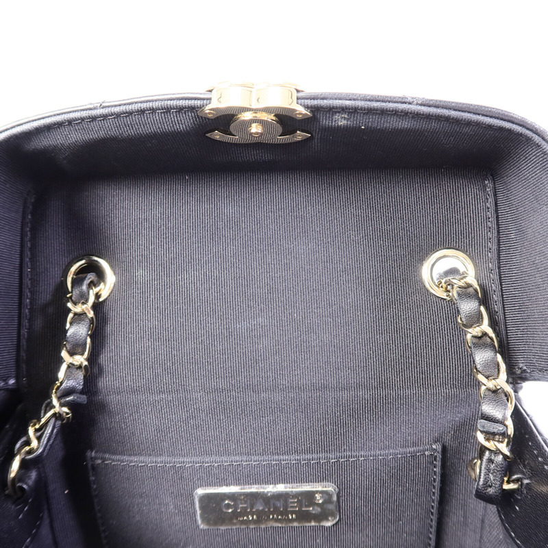 CHANEL 羊皮皮革Chain Shoulder鏈帶肩背袋-14