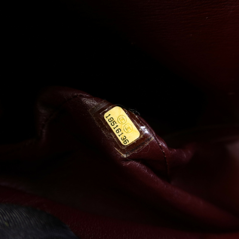 CHANEL 羊皮皮革Large Classic鏈帶肩背袋-7