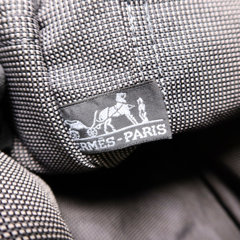 HERMES 帆布Herline Backpack背包-4