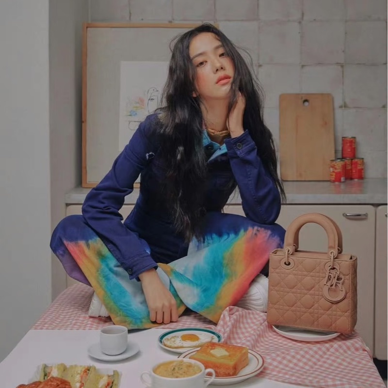 #王妃最愛的包 黛妃包 五格黛妃 Dior 迪奧 Lady Dior 黛妃包 胭脂色-0