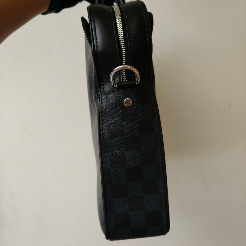 ‼️母親節狂降🫅‼️（原$26800）只到5/10⏰【8成新】㊣✨Louis Vuitton✨（附防塵袋）路易威登 LV 棋盤格 兩用 商務 手提包 公事包 電腦包 肩背包🌳二手樹屋🌳-5