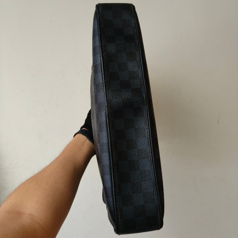 ‼️母親節狂降🫅‼️（原$26800）只到5/10⏰【8成新】㊣✨Louis Vuitton✨（附防塵袋）路易威登 LV 棋盤格 兩用 商務 手提包 公事包 電腦包 肩背包🌳二手樹屋🌳-6