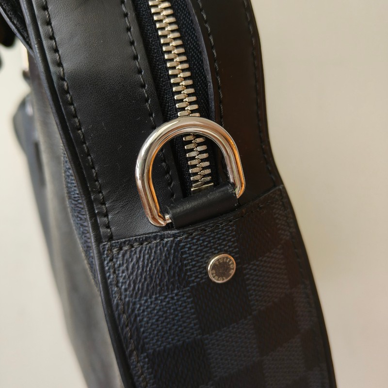 ‼️母親節狂降🫅‼️（原$26800）只到5/10⏰【8成新】㊣✨Louis Vuitton✨（附防塵袋）路易威登 LV 棋盤格 兩用 商務 手提包 公事包 電腦包 肩背包🌳二手樹屋🌳-14
